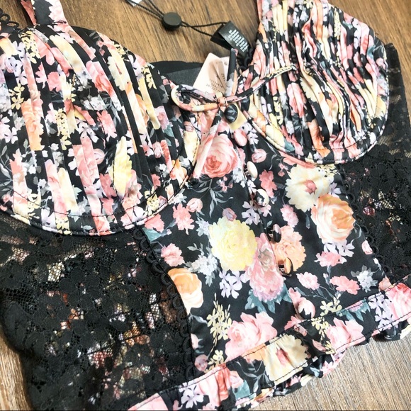 For Love And Lemons Gardenia Long Line Bra - Picture 4 of 7